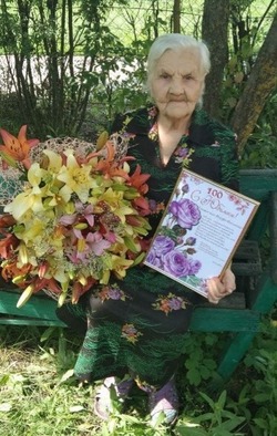 Жительнице Жердевки  исполнилось 100 лет