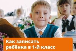 В Тамбове заявление о приёме ребёнка в школу можно составить с 17 марта