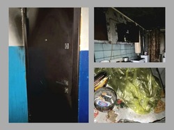 В Инжавино Тамбовской области при пожаре в доме погиб пенсионер 