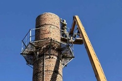 Тридцатиметровую трубу бывшей котельной в Тамбове разберут вручную