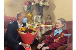 Ветеран из Мичуринска Прасковья Шебанова отмечает 100-летний юбилей