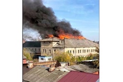 В Кирсанове произошёл пожар в городской бане