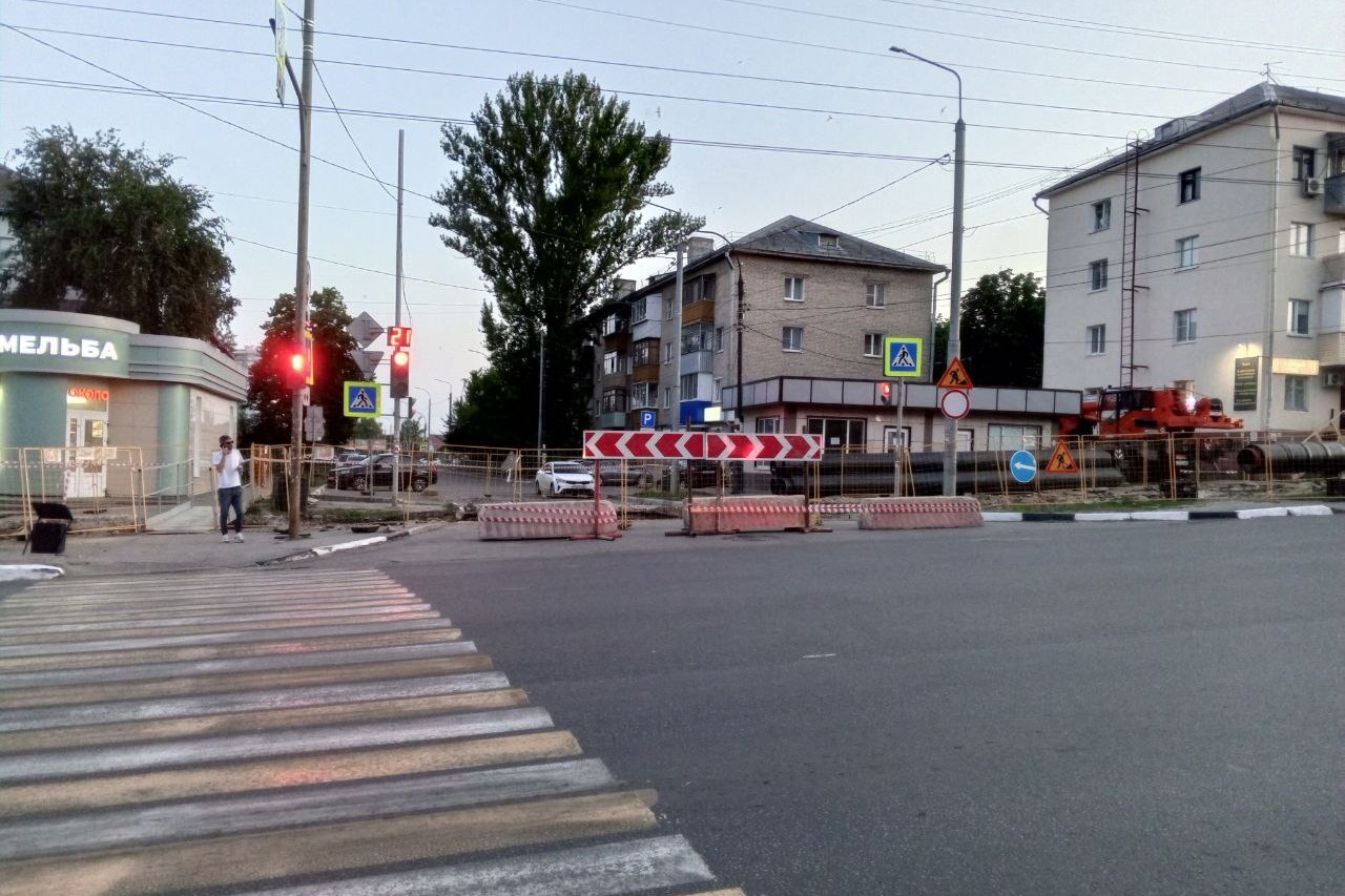 Дорога на Колхозной перекрыта для транспорта