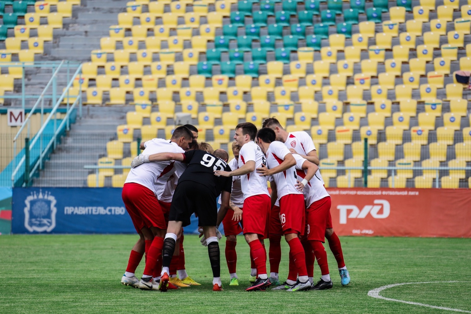 Контрольный матч с липецким «Металлургом»