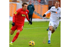 Футболисты «Тамбова» пропустили четыре мяча от «Краснодара»
