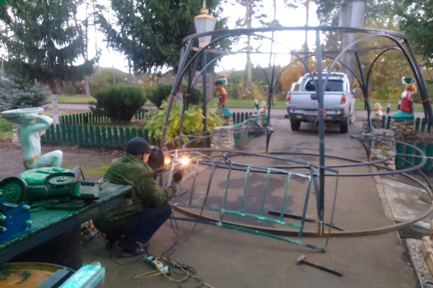 "Японс«Японская беседка» в работе
