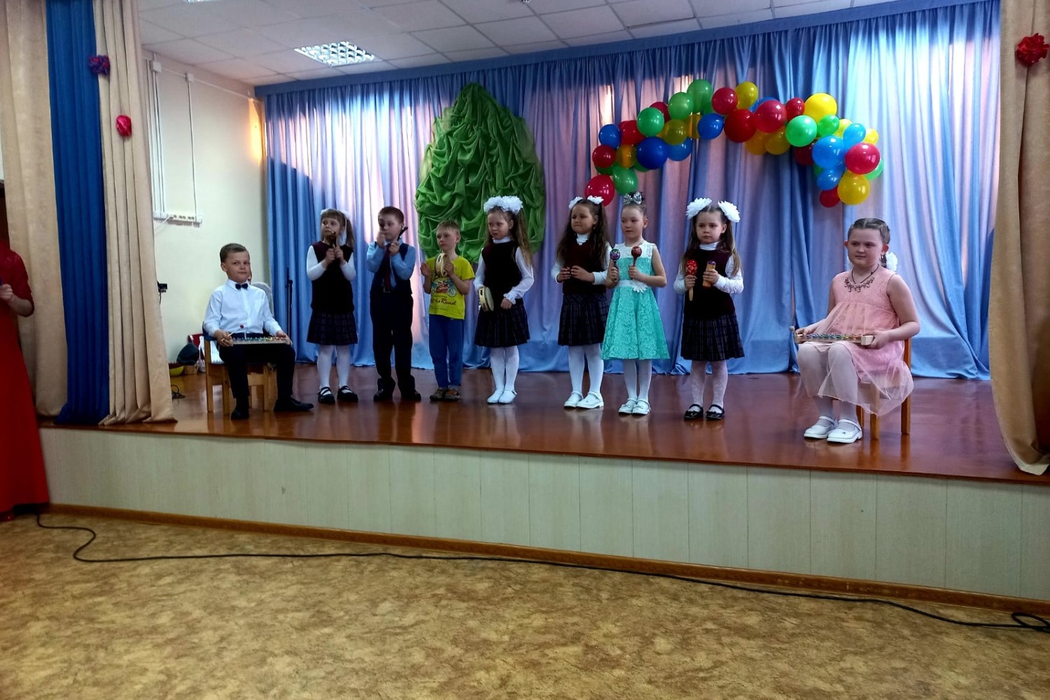 Шумовой оркестр воспитанников детского сада «Звёздочка»