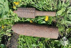 В посёлке Комсомолец обнаружили снаряд и мину времён Гражданской войны
