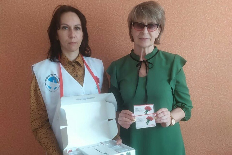 Директор Центра социальных услуг для населения Умётского района Маргарита Артёмова – в числе участников благотворительной акции